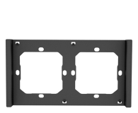 Sonoff Ramka do włącznika M5 80 podwójna 2-krotna M5-2C-80-F (grafi - 1489979 - zdjęcie 1